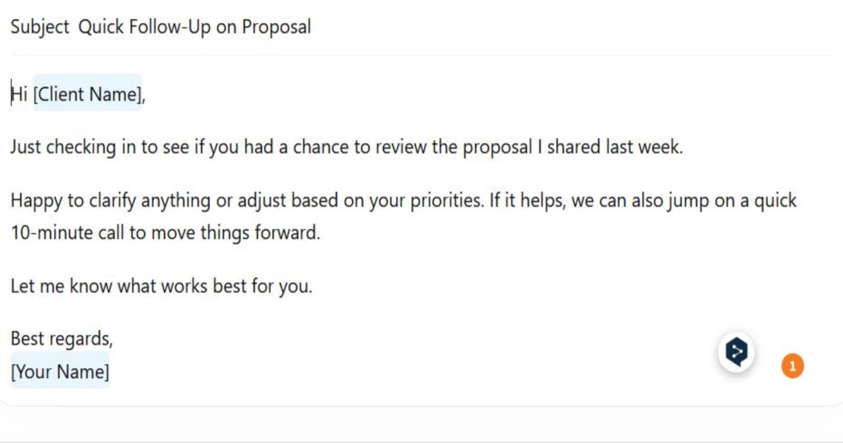 ChatGPT vs Claude follow-up email example showing professional client communication and response tone comparison