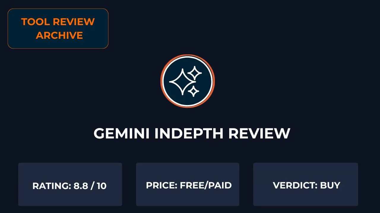 Google Gemini Review: Features, Pricing, Real-World Output Review 2026