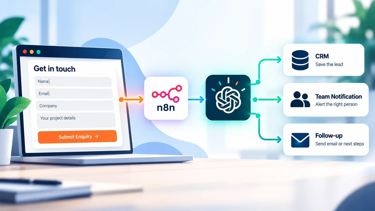 AI Automation Services for Lead Capture: How AI and n8n Work Together