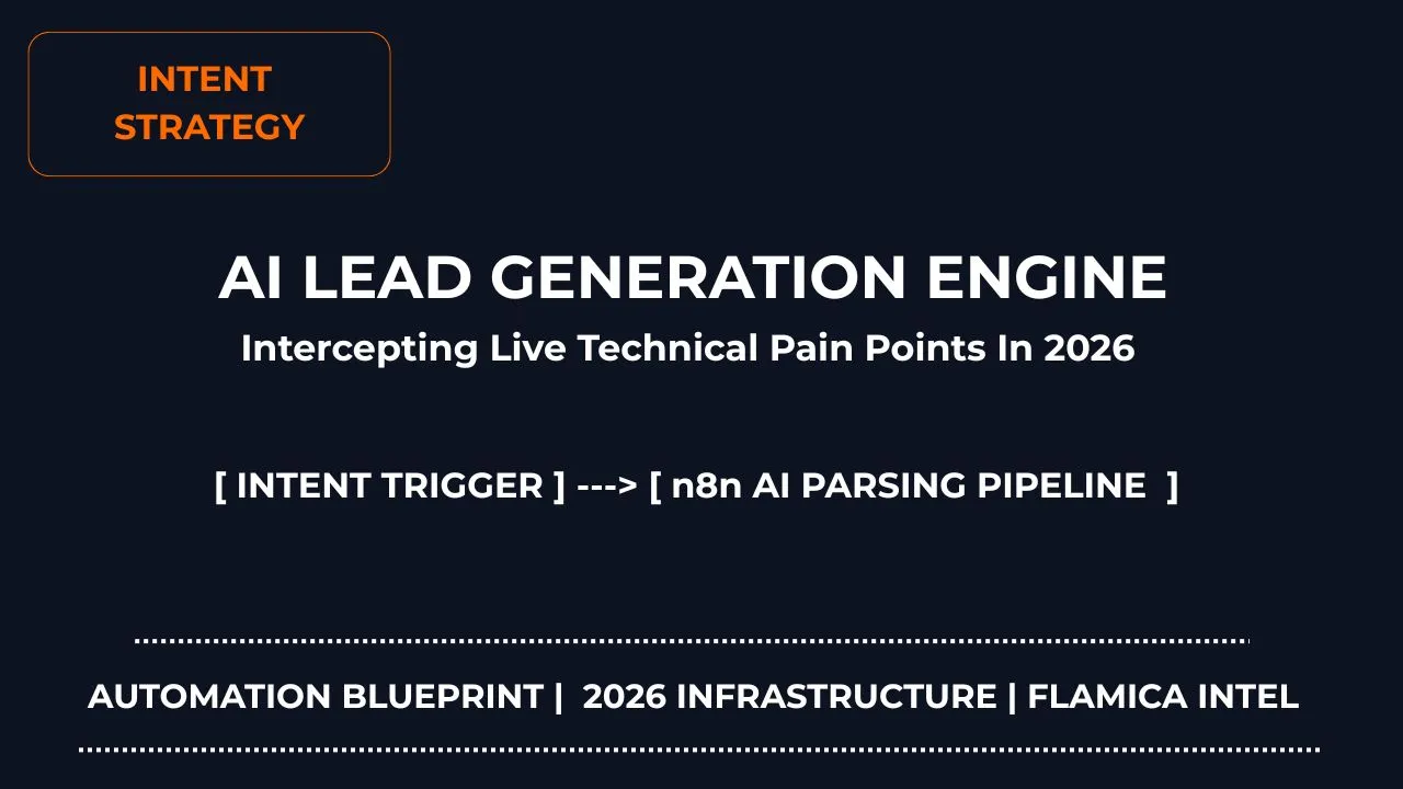 AI lead generation workflow mapping live intent triggers into automated personalized pitches