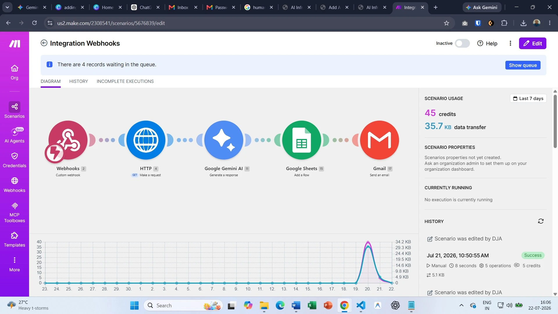 Structured prospect data compiled by Jina AI