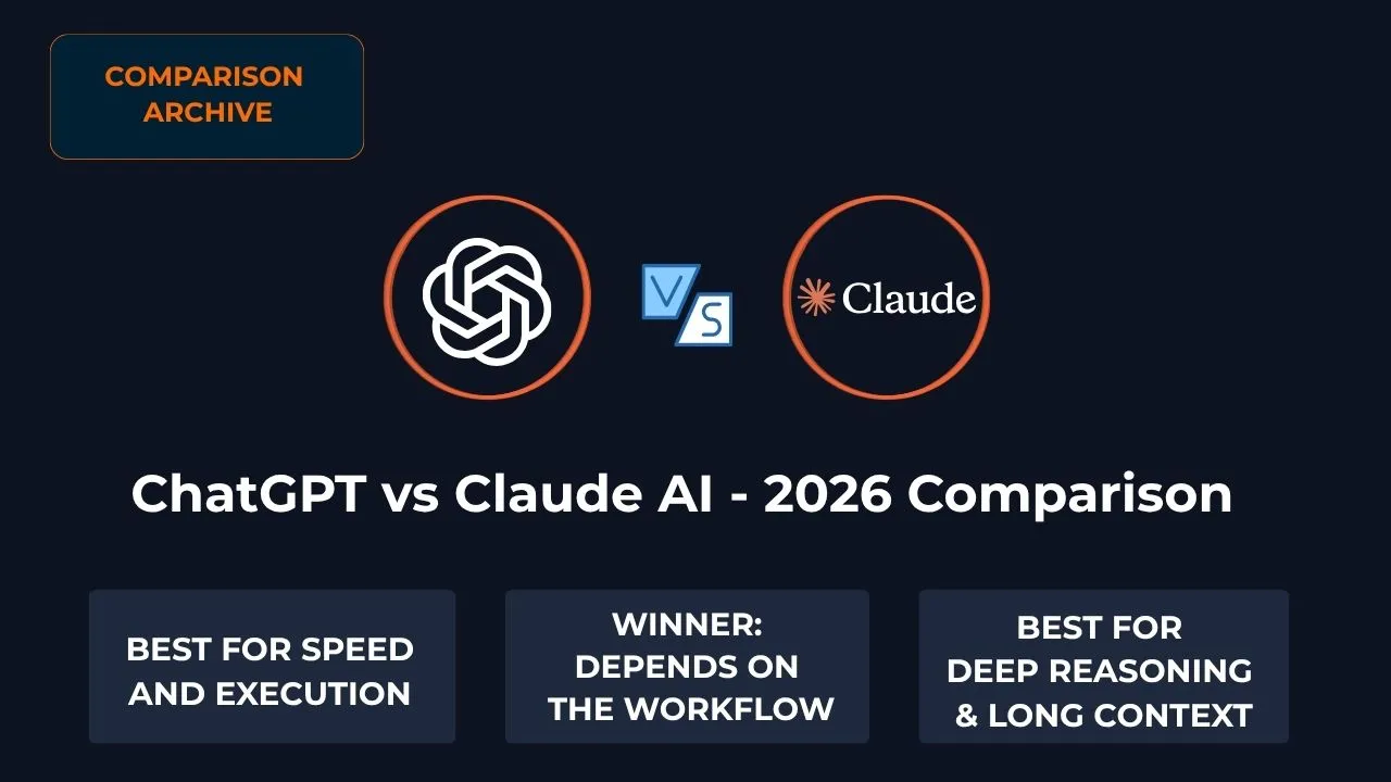 ChatGPT vs Claude AI (2026): Which AI Assistant Is Better?