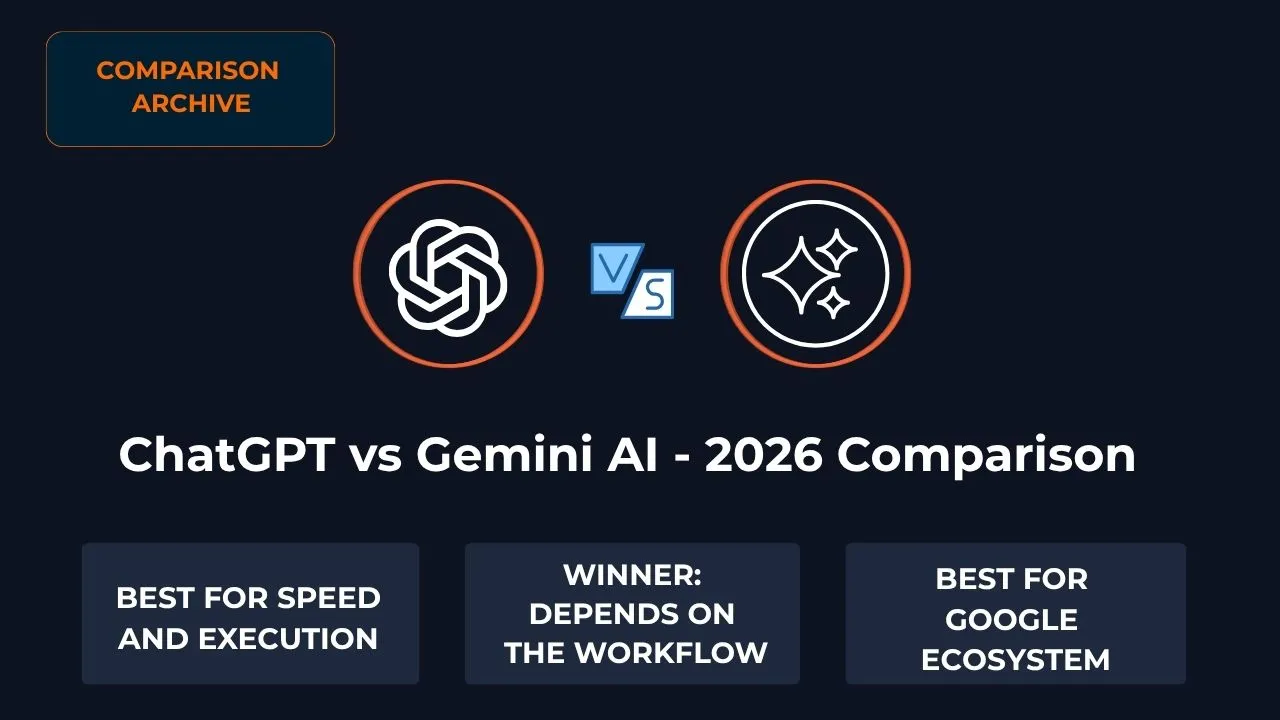 ChatGPT vs Gemini: Best AI Assistant in 2026