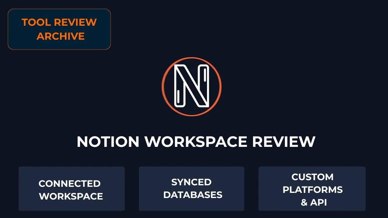 Notion Review 2026: The Ultimate All-in-One Connected Workspace